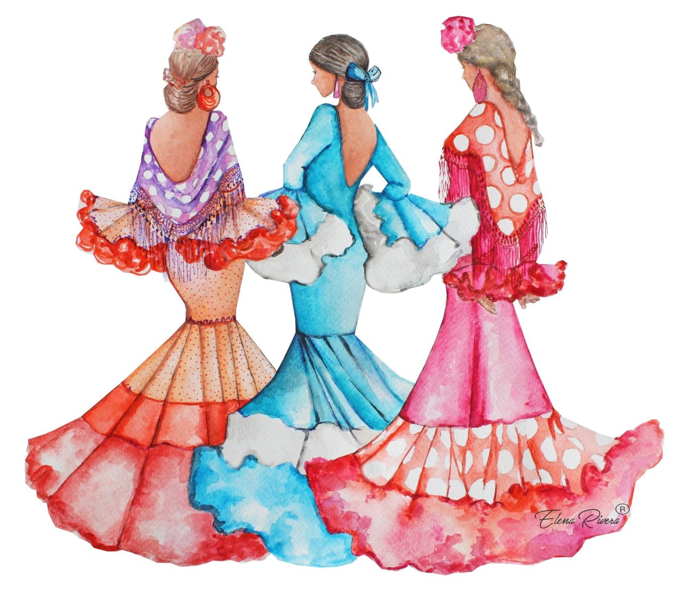 Alquiler de trajes de flamenca